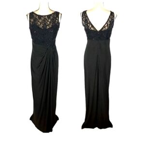 Lauren Ralph Lauren Black Lace Gown